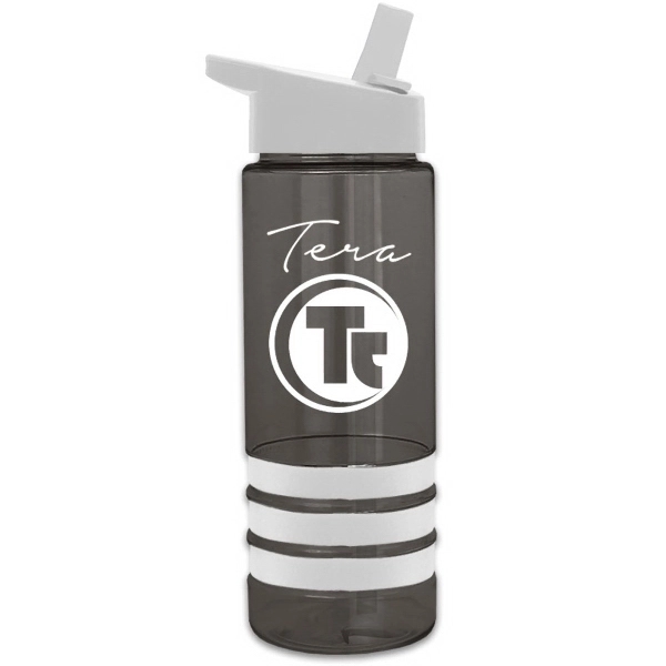 Sergeant-2 Stripe 24 oz Tritan™ Bottle with Grip Stripes - Image 7