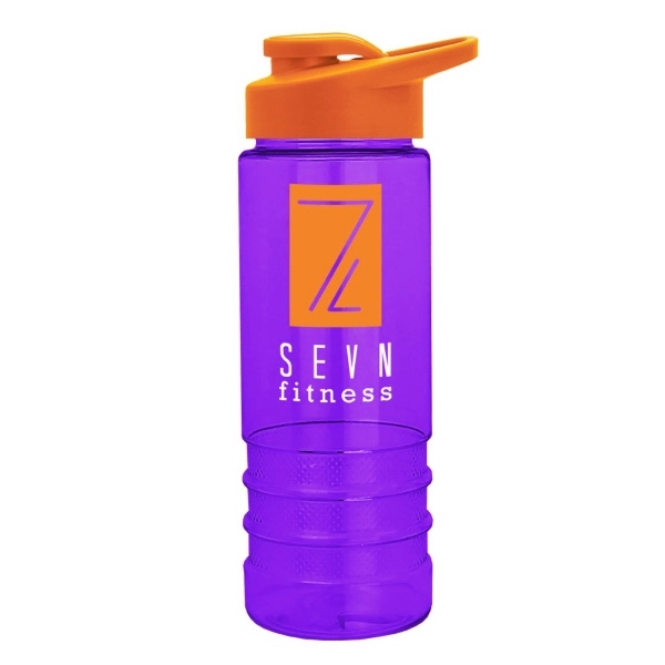 Salute2 - 24 oz. Tritan Bottle with Drink-Thru Lid - Image 3