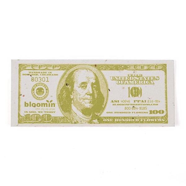 Seed Paper Dollar Bill - Image 2