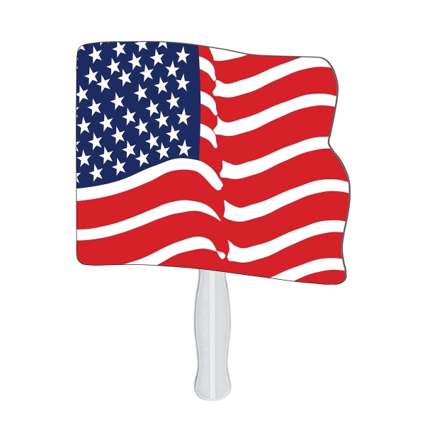 Flag Hand Fan Full Color - Image 2