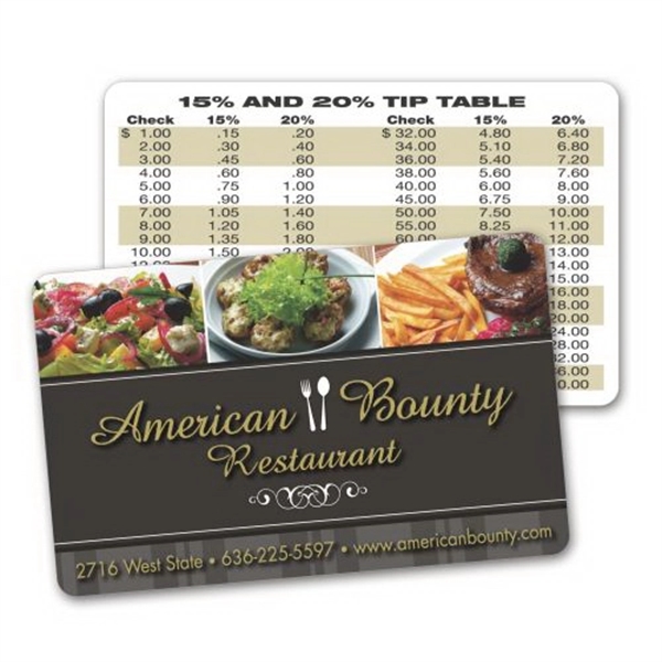 Paper Wallet / Loyalty Card - .015 - Image 1