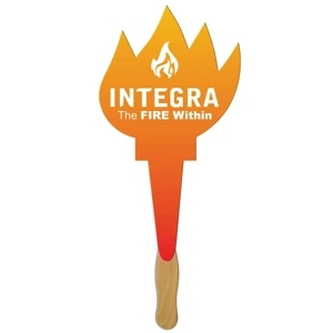 Torch Hand Fan Full Color