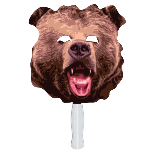 Bear Hand Fan Full Color (1 Side) - Image 2