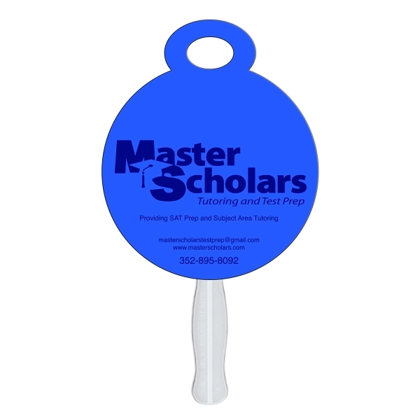 Stopwatch Hand Fan Full Color - Image 2