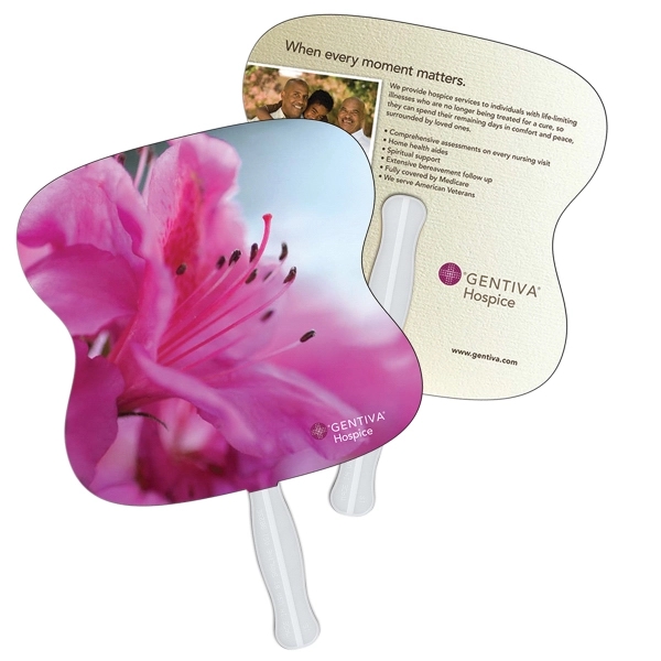 Hourglass Hand Fan Full Color - Image 4
