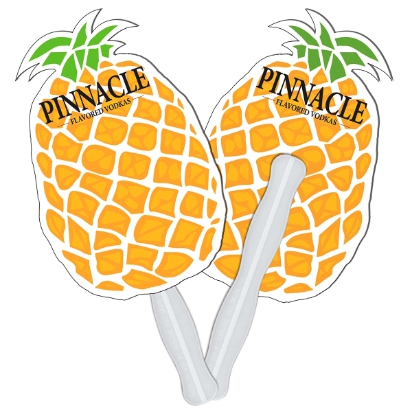 Pineapple Hand Fan Full Color - Image 4
