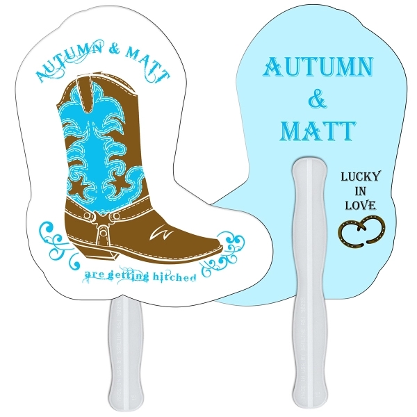 Boot Hand Fan Full Color - Image 4