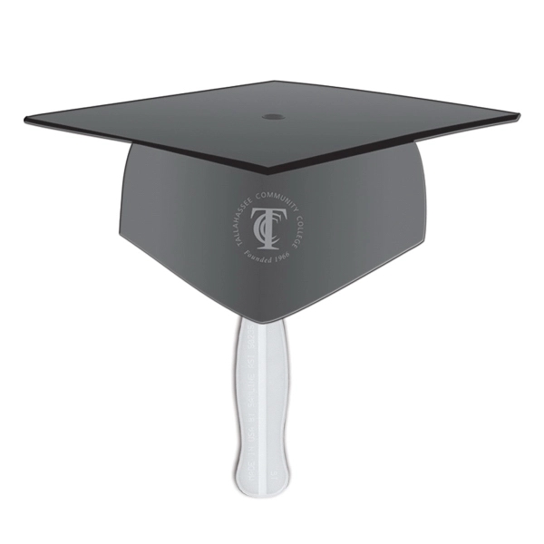 Graduation Cap Hand Fan - Image 2