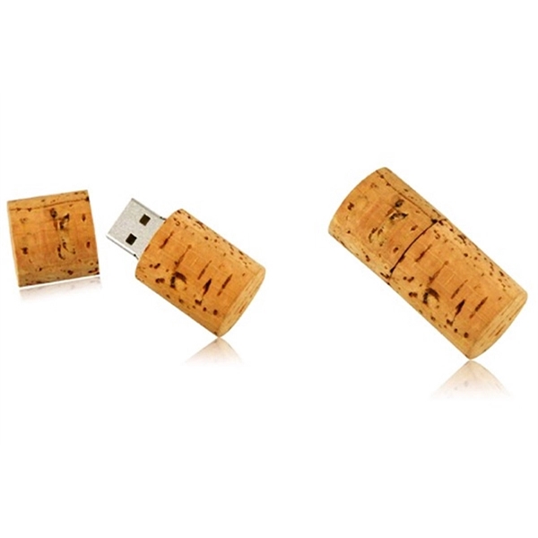Cork USB - Natural cork stopper shaped USB flash drive. - Image 4
