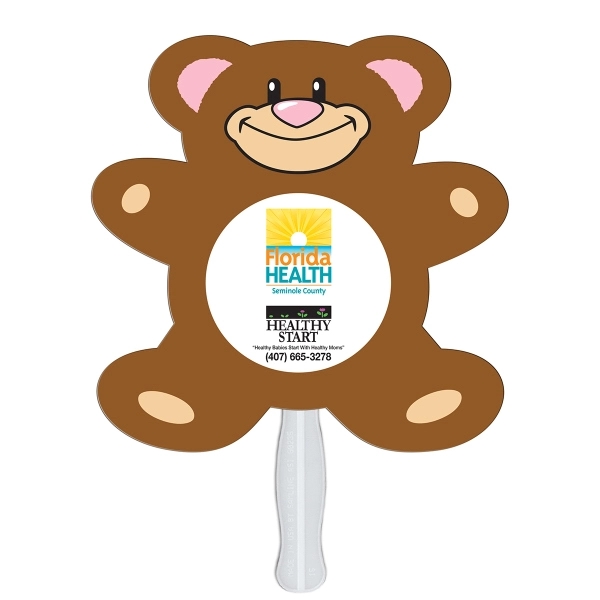Teddy Bear Hand Fan - Image 2