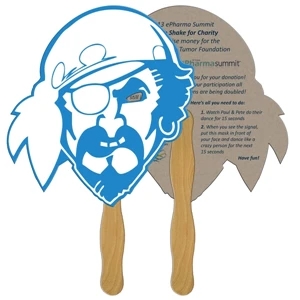 Pirate Recycled Hand Fan
