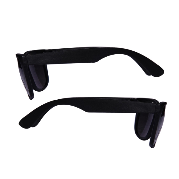 Neon/Black Frame UV Protective Sunglasses - Image 2