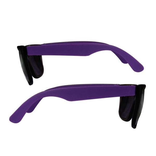 Neon/Black Frame UV Protective Sunglasses - Image 7