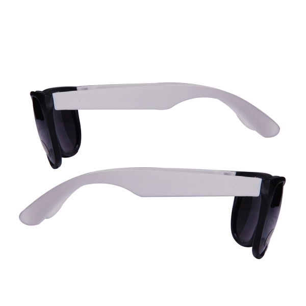 Neon/Black Frame UV Protective Sunglasses - Image 9