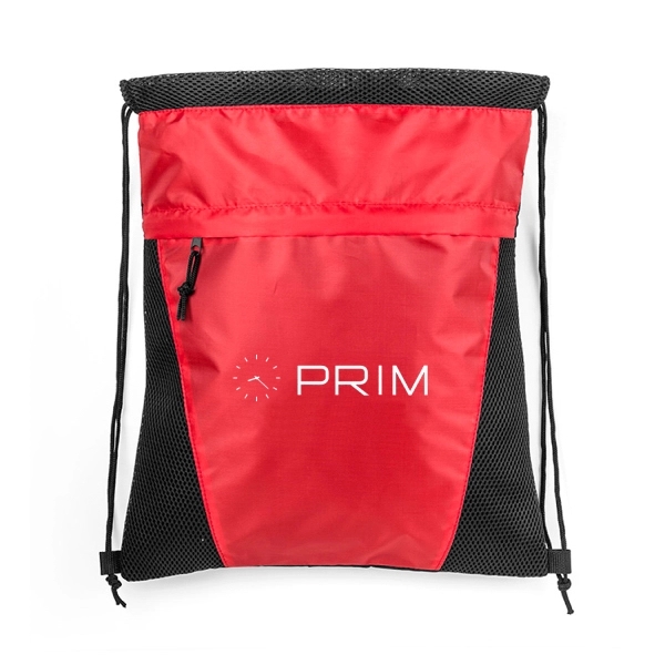 Air Mesh Sports Drawstring Bag - Image 3