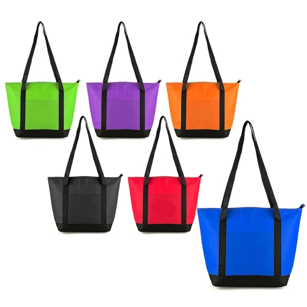 Non Woven Foil Cooler Tote Bag - Image 1