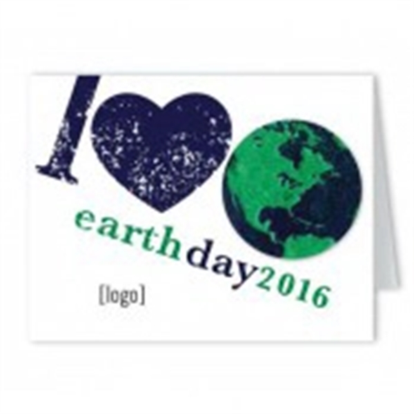Earth Day Seed Paper Shape Greeting Card - Image 8