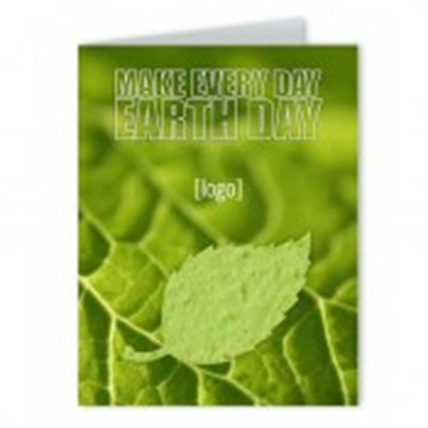 Earth Day Seed Paper Shape Greeting Card - Image 10