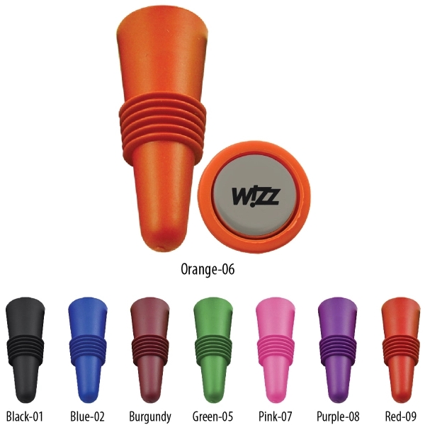 Colorful Wine Stopper - Image 1