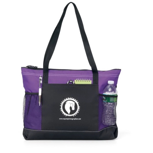 Select Zippered Tote - Image 4