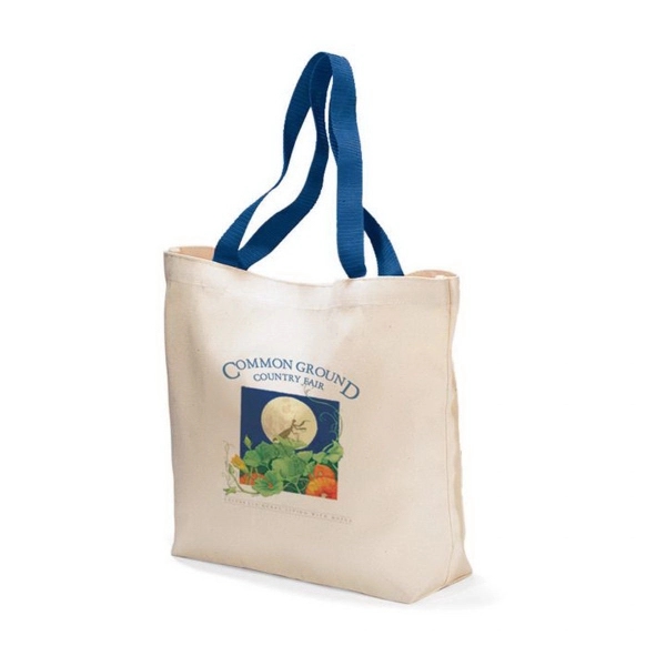 Colored Handle Tote - Image 1