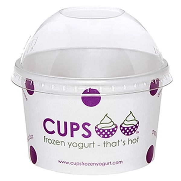 4 oz. Paper Dessert/Food Cup - Flexographic printed - Image 2