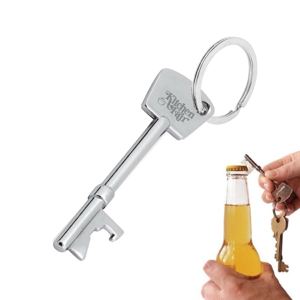 Key Bottle Opener Metal Key Tag - Image 1