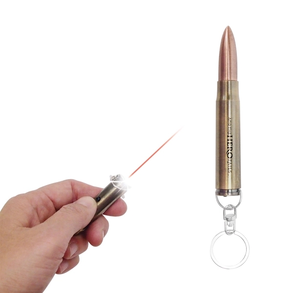 Bullet 3 in 1 Laser Pointer LED Pen - Image 1