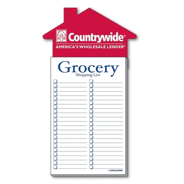 House Add-On Magnet + Grocery Shopping List Pad