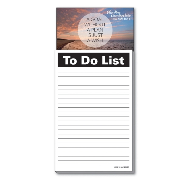 business Card Add-On Magnet + To Do List Pad