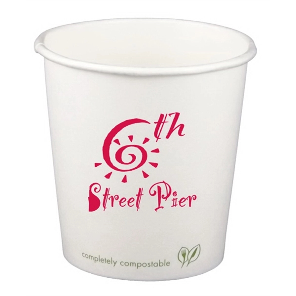 4 Ounce Compostable Paper Hot Cup