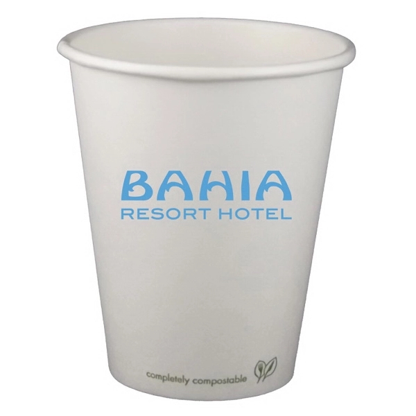 8 oz. Compostable Paper Hot Cup