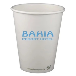 8 oz. Compostable Paper Hot Cup
