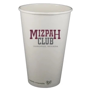 16 oz. Compostable Paper Hot Cup