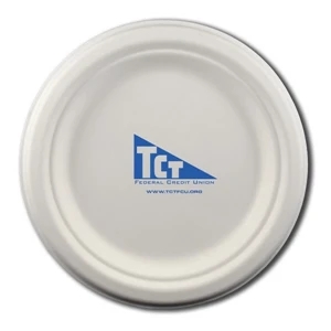 6.75" Round Eco-Friendly Paper Plate