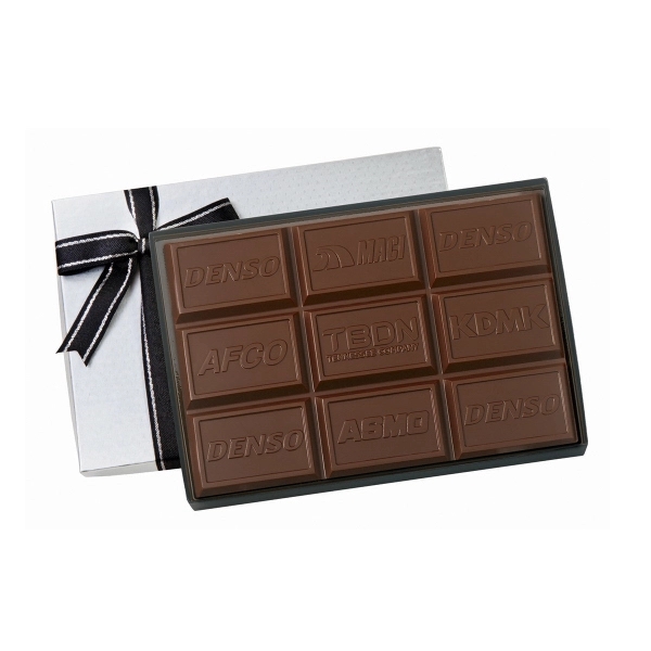 1 lb Custom Molded Breakaway Chocolate Bar - Image 2