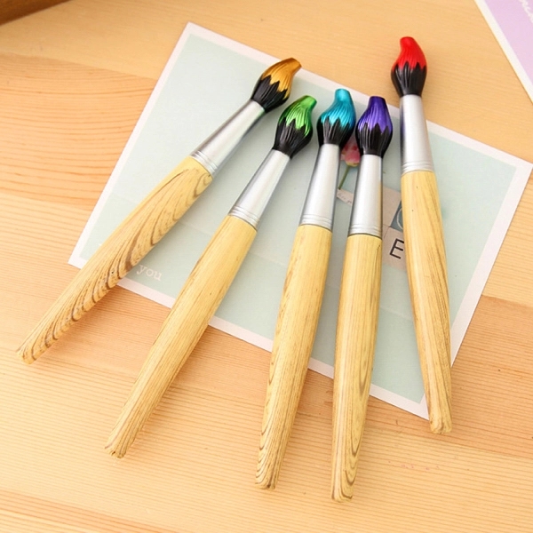 Paint Brush Style Twist Action Ballpoint Pen - Image 3