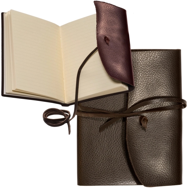 Americana Leather-Wrapped Journal - Image 5