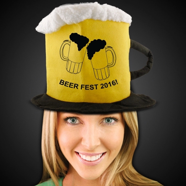 Beer Stein Novelty Costume Top Hat - Image 2