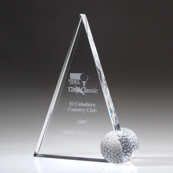 Award-Peak Golf Trophy 7"