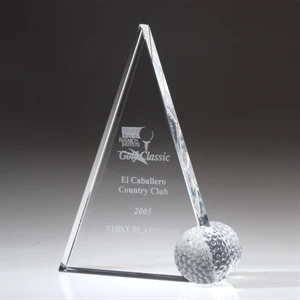Award-Peak Golf Trophy 10"
