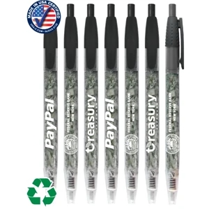 USA "The Money Pen" Caps made from 100% Recycled Plastic