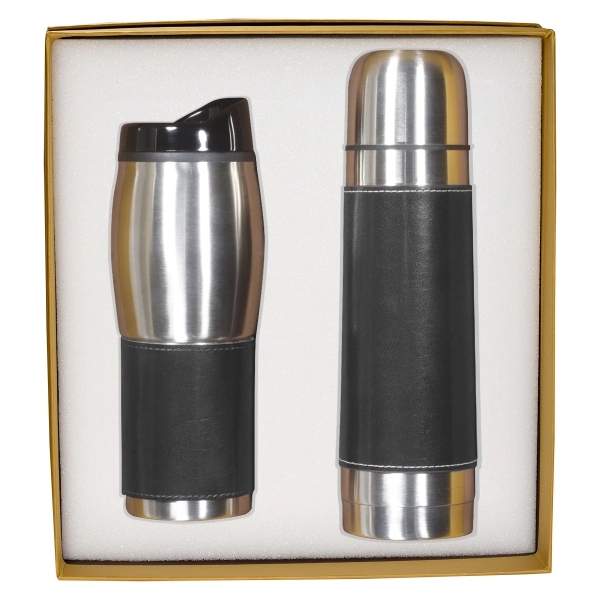 Empire™ Thermal Bottle & Tumbler Gift Set - Image 2