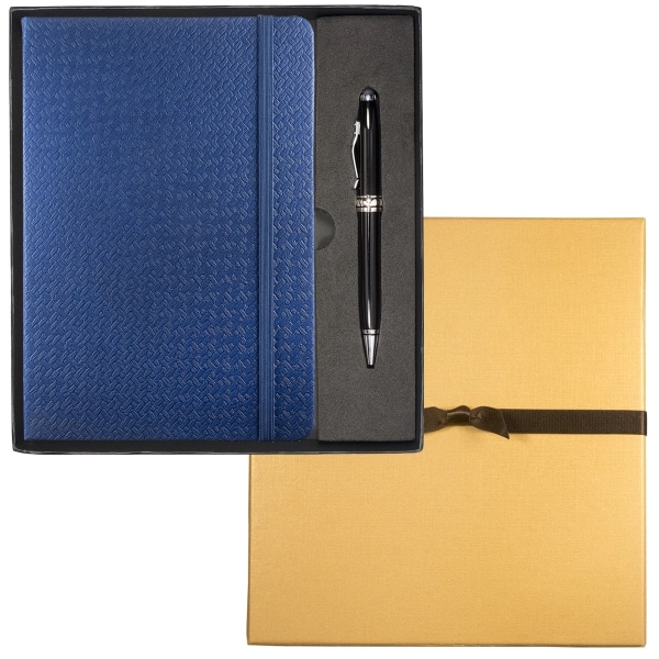 Textured Tuscany™ Journal & Executive Stylus Pen Set - Image 4