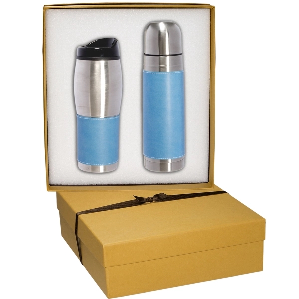 Tuscany™ Thermal Bottle & Tumbler Gift Set - Image 3