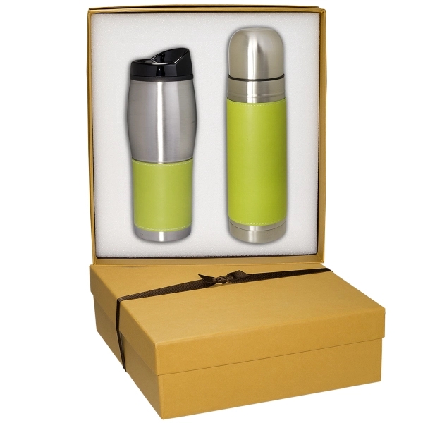 Tuscany™ Thermal Bottle & Tumbler Gift Set - Image 5