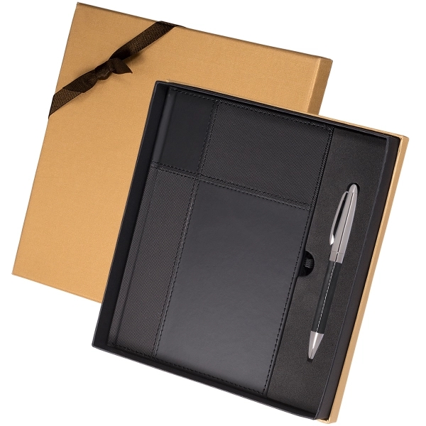 Duo-Textured Tuscany™ Journal & Pen Gift Set - Image 7