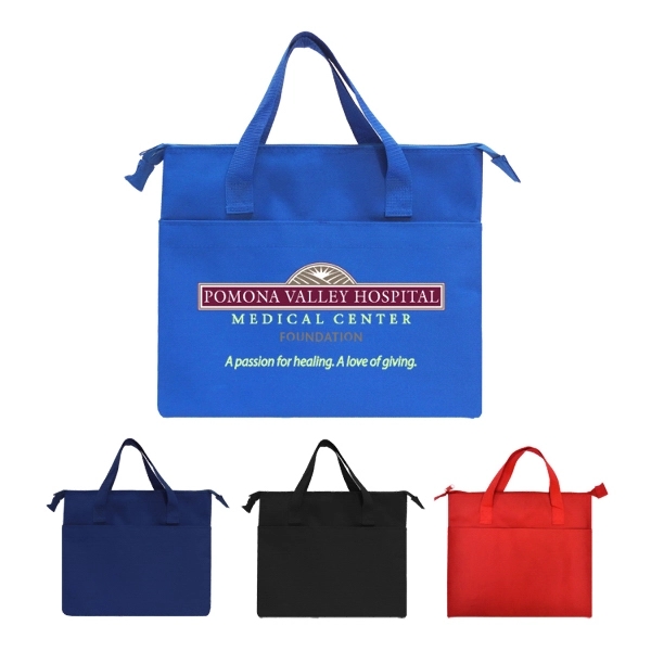Flat Brief Style Tote - Image 1