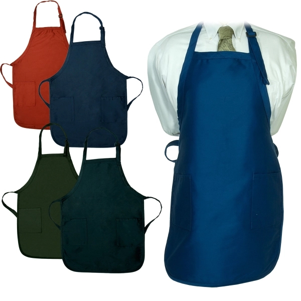 Gourmet Apron with Pockets - Dark Colors - Image 4