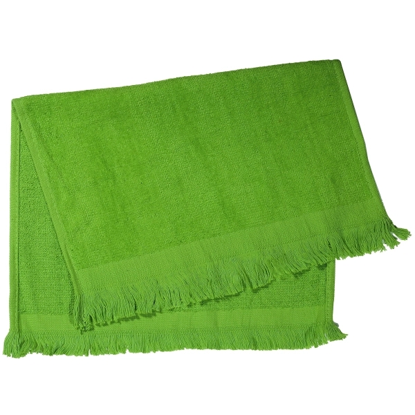 Fringed Cotton Rally Towel 11x18 - Image 6